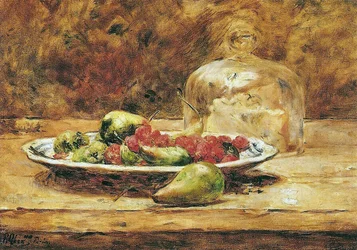 Still Life - Pears and Strawberries